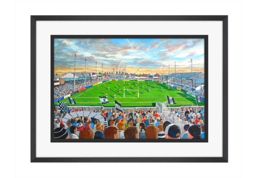 Naughton Park Stadium Fine Art Print - Widnes Vikings Rugby League Naughton Park Stadium Fine Art Print - Widnes Vikings Rugby League